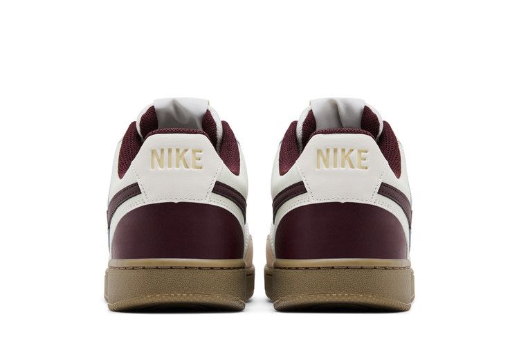 Men's Sneakers Nike Court Vision Low Sail Burgundy Crush Gum Sail/Light Khaki/Gum Dark Brown/Burgundy Crush