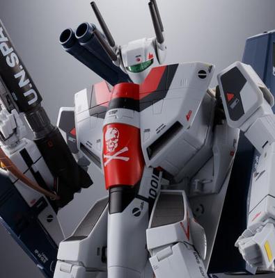 Tamashii Nation 2023 Περιορισμένη Έκδοση DX Chogokin Super Dimension Fortress Macross Κινηματογραφική Έκδοση VF-1S Strike Valkyrie (Μηχανή Ichijo Hikaru) Μηχανική Έκδοση