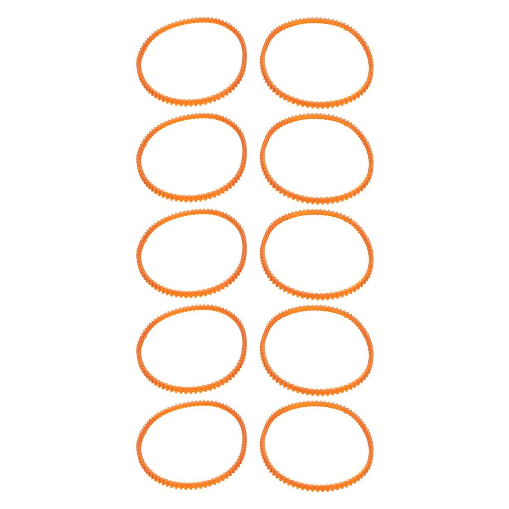 10pcs Sewing Machine Motor Belt Professional Replacement Flexible Durable Plastic Motor Belt for