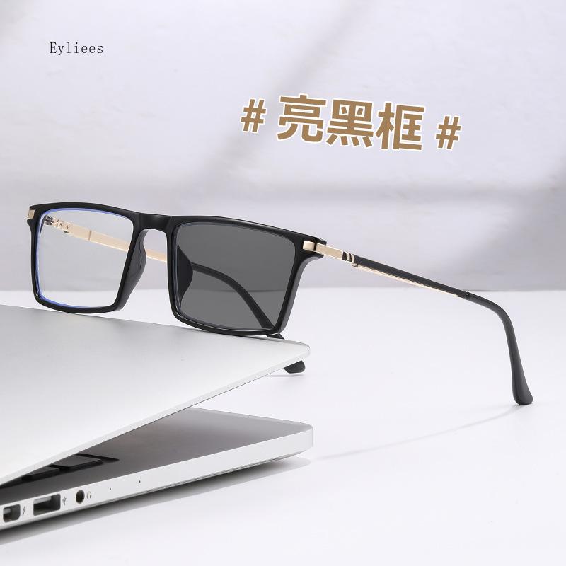New Trendy TR90 Photochromic Multifocal Reading Glasses Outdoor Bifocal Sunglasses Sports Anti Blue Near Far Eyeglasses Gafas