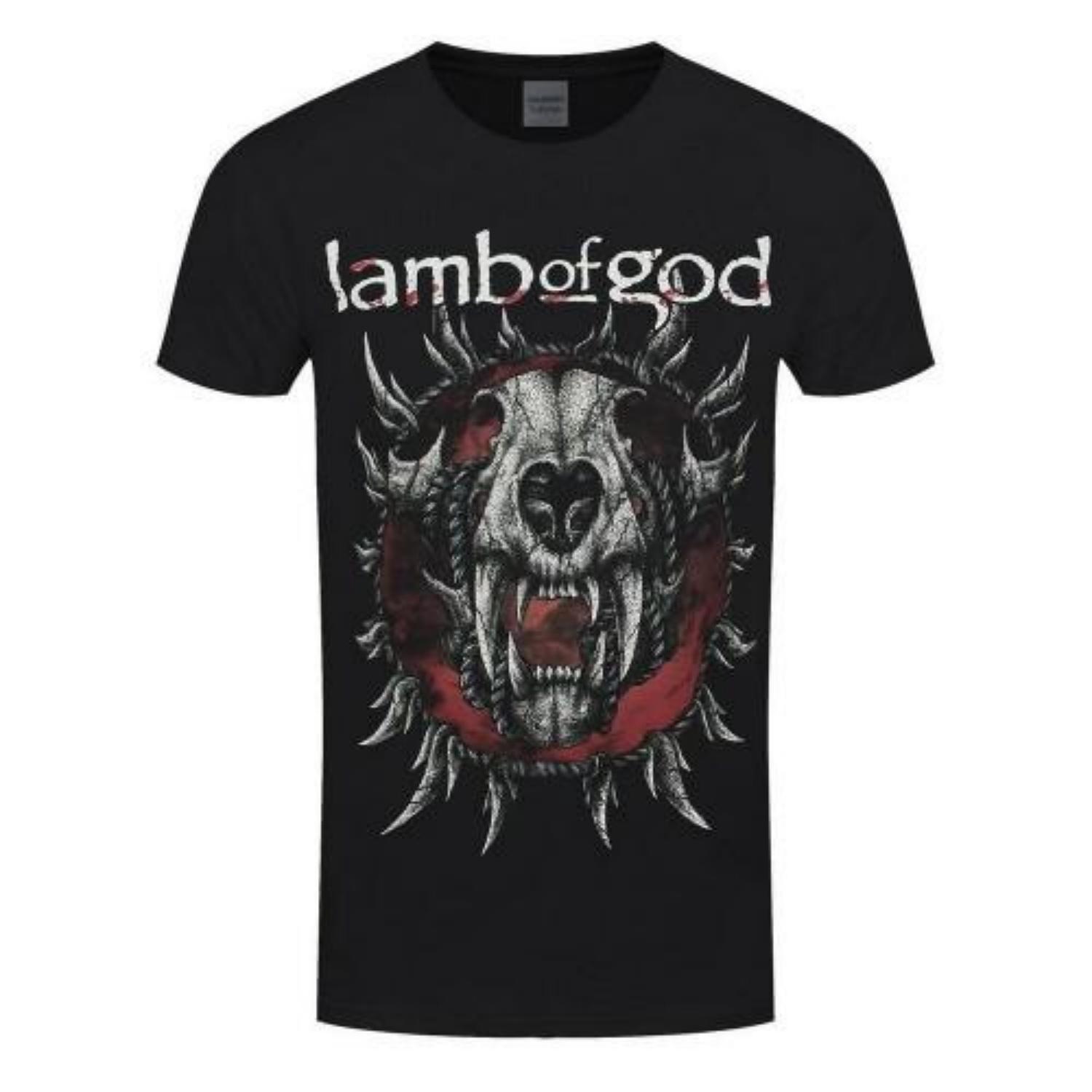 

Lamb Of God Unisex Adult Radial Cotton T-Shirt S чёрный