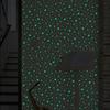 Gift Heart Stars Clings Starry Ceiling 3D Luminous Stickers Glow In The Dark Dots Drops Shape DIY Wall Decals