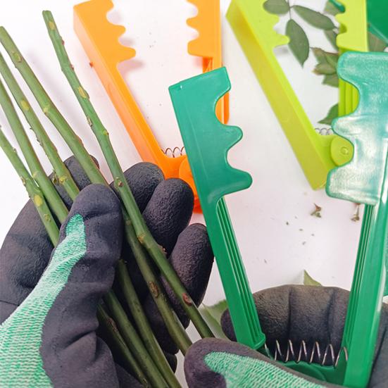 Ergonomická rukojeť Rose Thorn Stripper Tool Lehký Rose Thorn Odstraňovač květinových stonků Zahradní nástroj