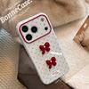 Creative 3D Bow Phone Case for iPhone 15, iPhone 16, iPhone 17 Pro Max
