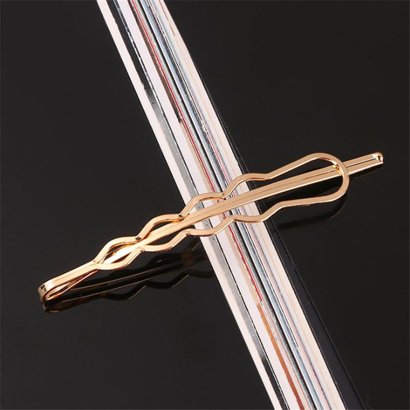 Korea Simple Metal Hair Clips Pins for Women Headwear Sweet Hairpins Barrettes Styling Hair Accessories Gift Dropshipping