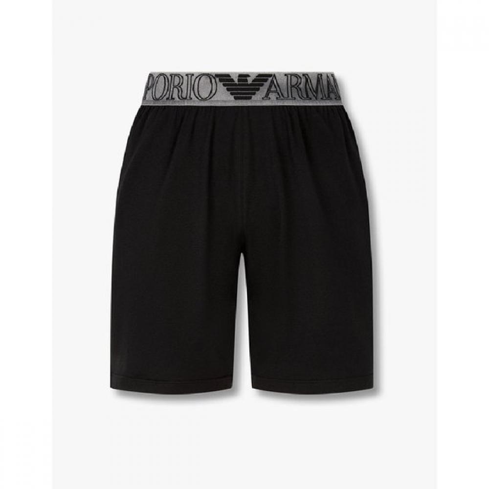 Emporio Armani Men S Lounge ShortS With Outline Logo  0816131026 M