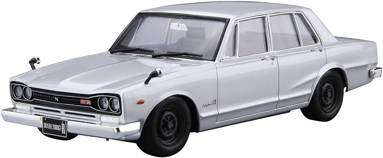 

Aoshima Bunka Kyozai The Model Car 45 Nissan PGC10 Skyline Plastic Plastic Model (AOSHIMA) No. 1/24 2000GT-R 70 Pre-Colored