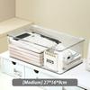 Buch Akten Aufbewahrungsbox Schreibtisch Mehrzweck Transparente Aufbewahrungsbox Kosmetik Organizer Box