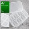 2PCS Hatch Device Climbing Pet Incubator Supplies Snake Lizard Reptile Egg Tray Boxes Transparent Reptiles Eggs Hatching Box