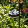 Solarbetriebene Gartensteckleuchte mit künstlichen Blumen und Bienen-Dekoration, Außen-Hof-Landschaftslampe für Weg Rasen Terrasse