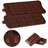 Silicone Chocolate Cookie Mold DIY Chocolate Candy Mold Non-Stick Mini Cookie Candy Molds Household Baking Tools