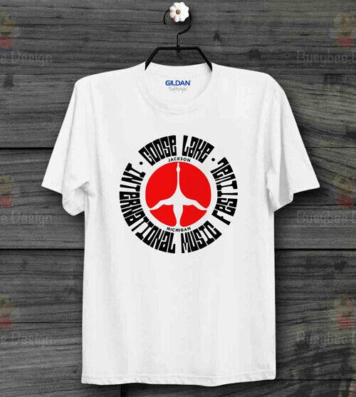 

Фестиваль рок-музыки на Гусином озере Мичиган Винтажная Идеальный подарок УНИСЕКС Футболка B627 XL