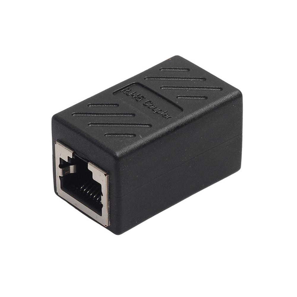 2/5/10pcs Female to Female RJ45 Connector 8 Core Jack Network Extender Adapter