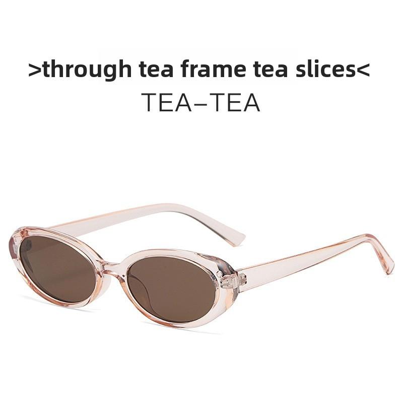 New Trendy Style Cat Eye Sunglasses With Uv400 Protection For Fashionable Outings