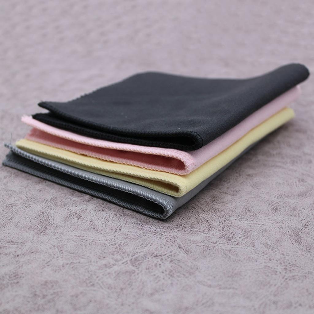 Professional Silver Cleaning Cloth Double Layer Cloths for Jewelry and Metals Double Sided Jewellery Polishing Cloth