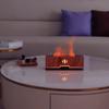 Flammen-Luftbefeuchter und Aromatherapie-Diffusor mit LED-Atmosphärenlicht für Zuhause und Büro für eine entspannende Atmosphäre