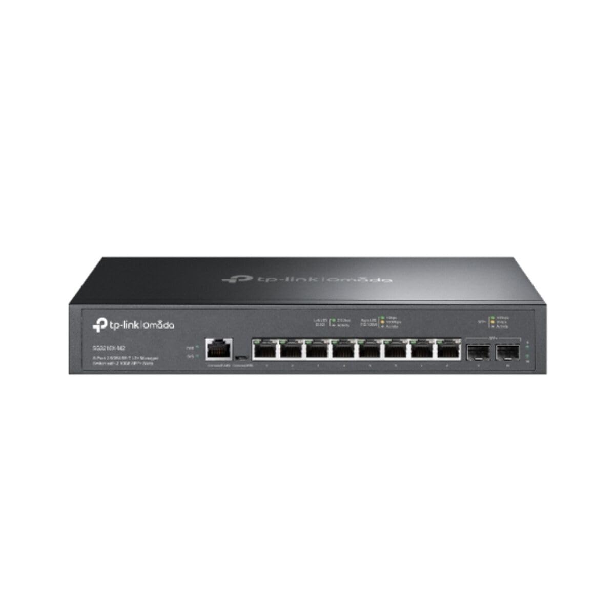 

Omada Managed Switch UN 1 unit TP-LINK 8-port 2.5G L2+ SG3210X-M2