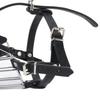 Adjustable Strap Metal Basket Muzzle Iron Frame Bite Proof Muzzle Anti Eat Muzzle  Walking Outside
