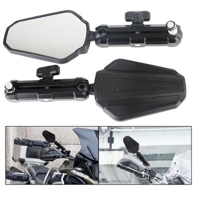 Espelhos retrovisores dobráveis para motocicletas Espelhos laterais de visão ampla Off Road Adventure Universal