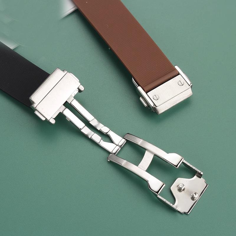 Accesorios para Relojes para HUBLOT BIG BANG Correa de Silicona Impermeable para Reloj de Mujer Pulsera de Goma 20*13mm