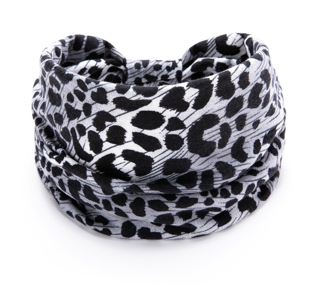 

Bohemian Sweat-Absorbing Elastic Cotton Headband for Women - European & American Yoga Sport Hair Accessory