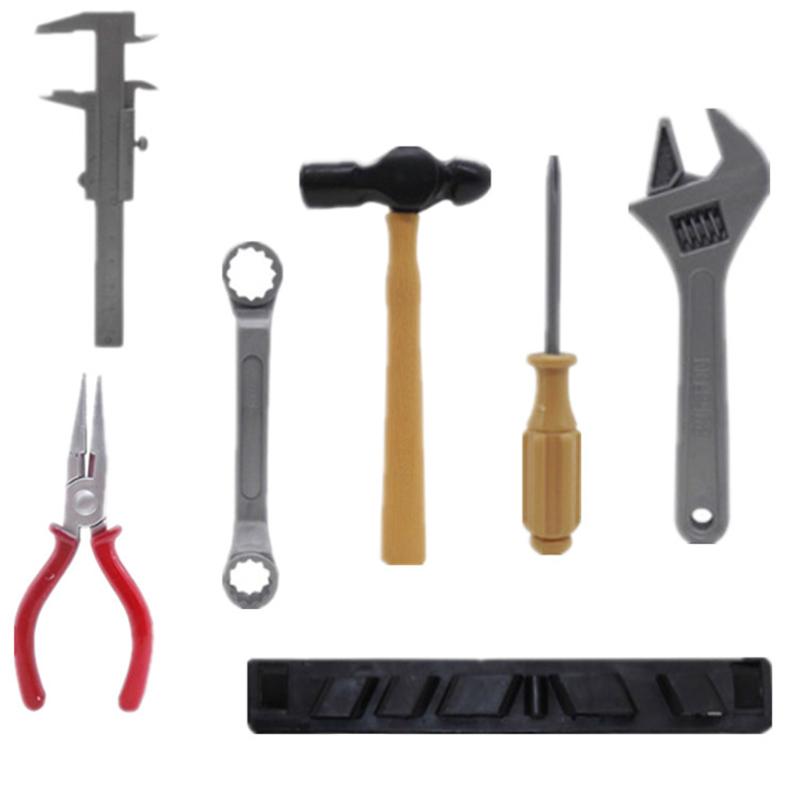 Kids Toys Simulation Repair Tools Set for Boy Safe Plastic Children Maintenance Tools Screwdriver Hammer Tongs Pretend Play Toy