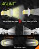 AGLINT T16 LED Back Lamp, Built-in Canceller, High Brightness, Non-Polarity, /24V, 15 W16W, 921,
