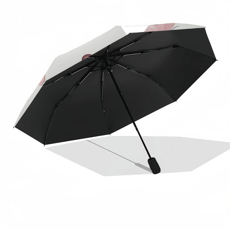 Capybara Themed Travel Umbrella-8 Ribs Automatic Opening and Closing, Portable Folding Design, Compact and Stylish Umbrella Suitable for Out