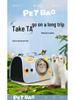 Portable Foldable Pet Space Capsule: Large Capacity Airline Crate for Cats and Dogs
