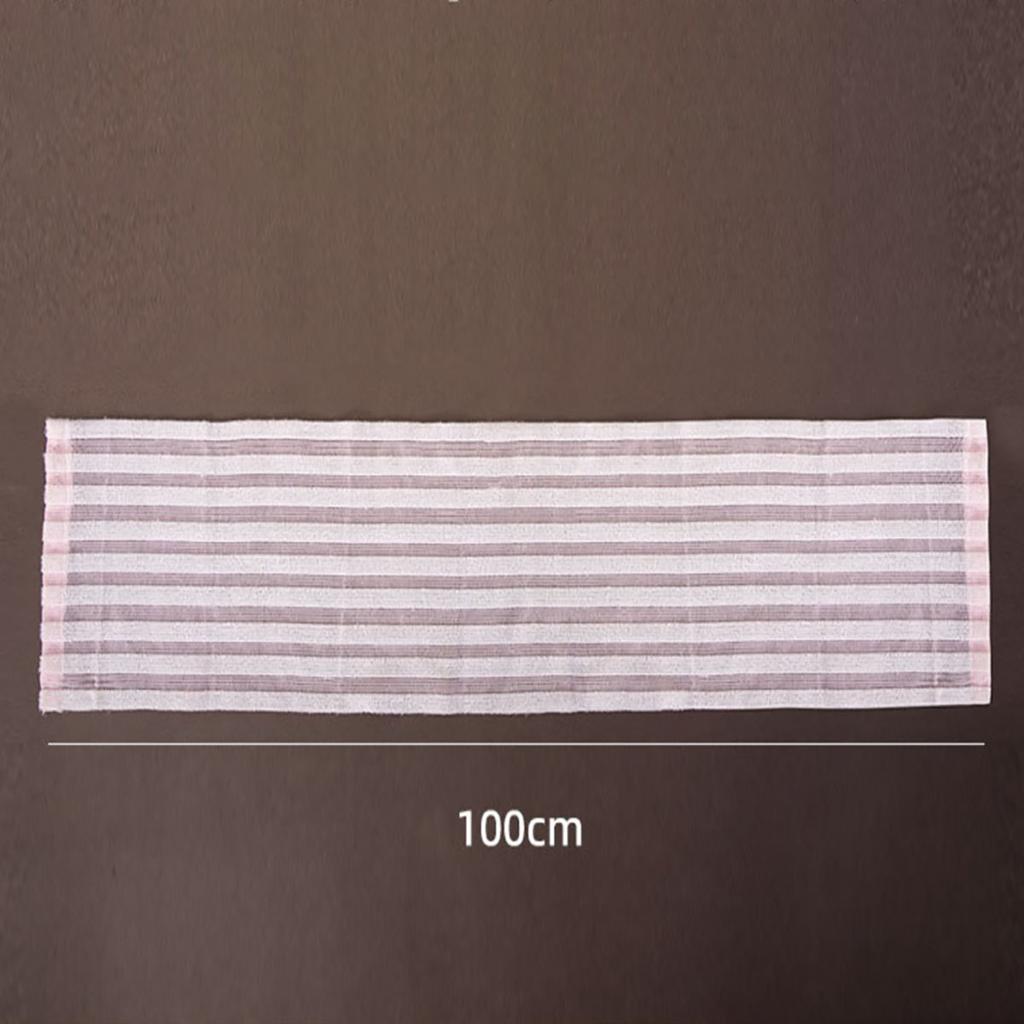 Eksfolierende vaskeklut Ryggskrubber for dusj for menn Sølv-ion multifunksjonsskum badehåndkle Ultralange eksfolierende håndklær