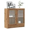 VidaXL Bookcase Artisan Oak 82.5x30.5x80 Cm Engineered Wood, Bookcase, Storage Cabinet, Shelf 856155