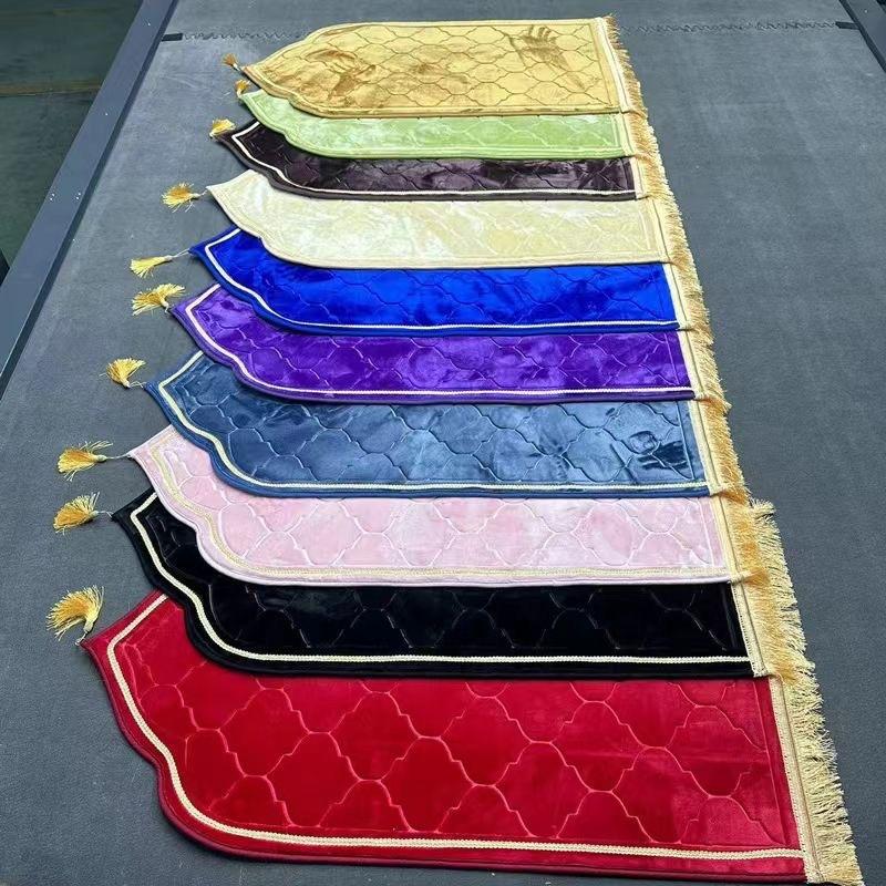 Sponge print prayer pad, thickened ethnic style Ramadan worship pad