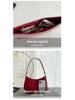 2025 Red Retro Versatile Bridal Shoulder & Crossbody Tote Bag