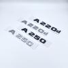 3D Letters A180 A200 A220 A250 A260 A180d A220d 4Matic ABS Emblem for Mercedes Benz A W176 W177 Car Trunk Rear Logo Sticker Fff1