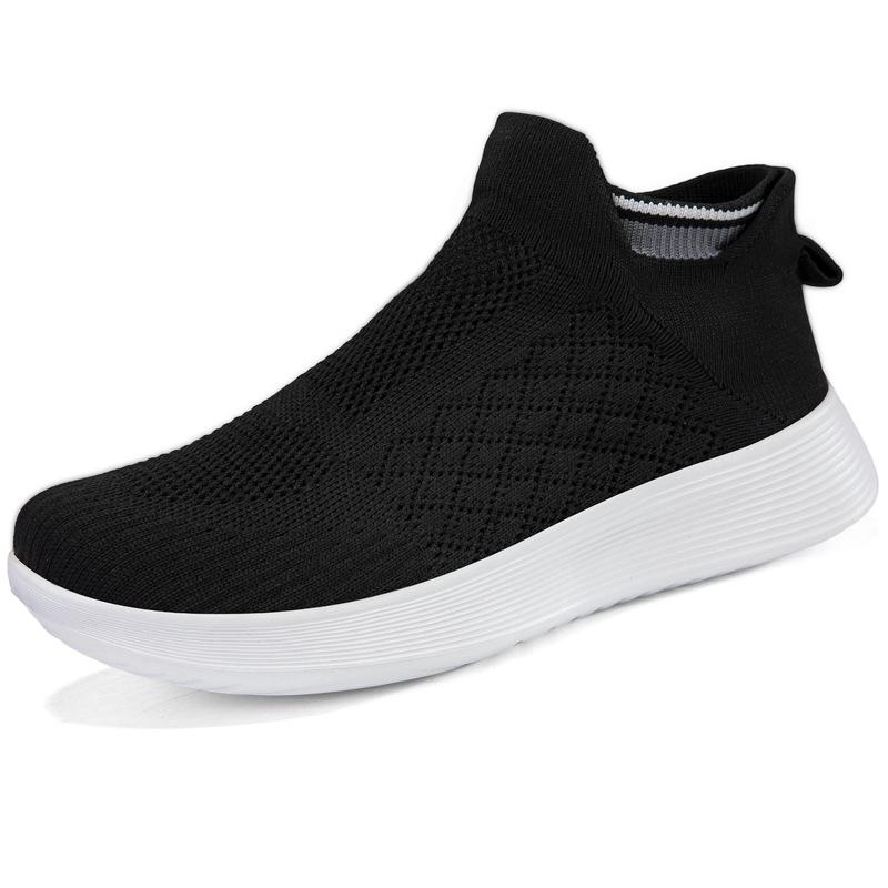 Socks shoes autumn mesh breathable sneakers lazy shoes large size light walking casual shoes