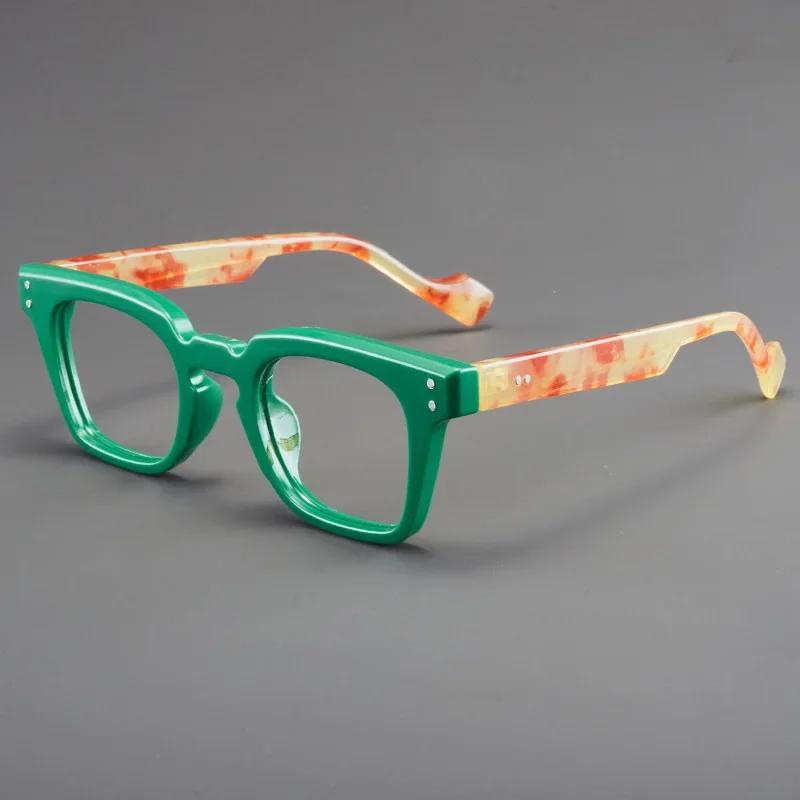 New Men's Square Business Reading Glasses Anti-blue Light Glasses Trend of Ultra-light Ladies Presbyopia Glasses Frame