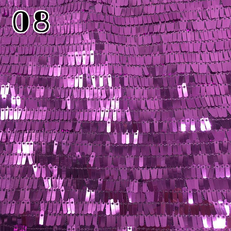 100x130cm Glitter Sparkly Fabric Iridescent Sequin Embroidery Mesh Fabric Stage Costume Party Evening Dress Decor Diy Material