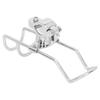 Rail Mounted Clamp Adjustable Fishing Rod Holder 360 Degrees Rotation 304 Stainless Steel for 22.2 To 31.7mm Tube
