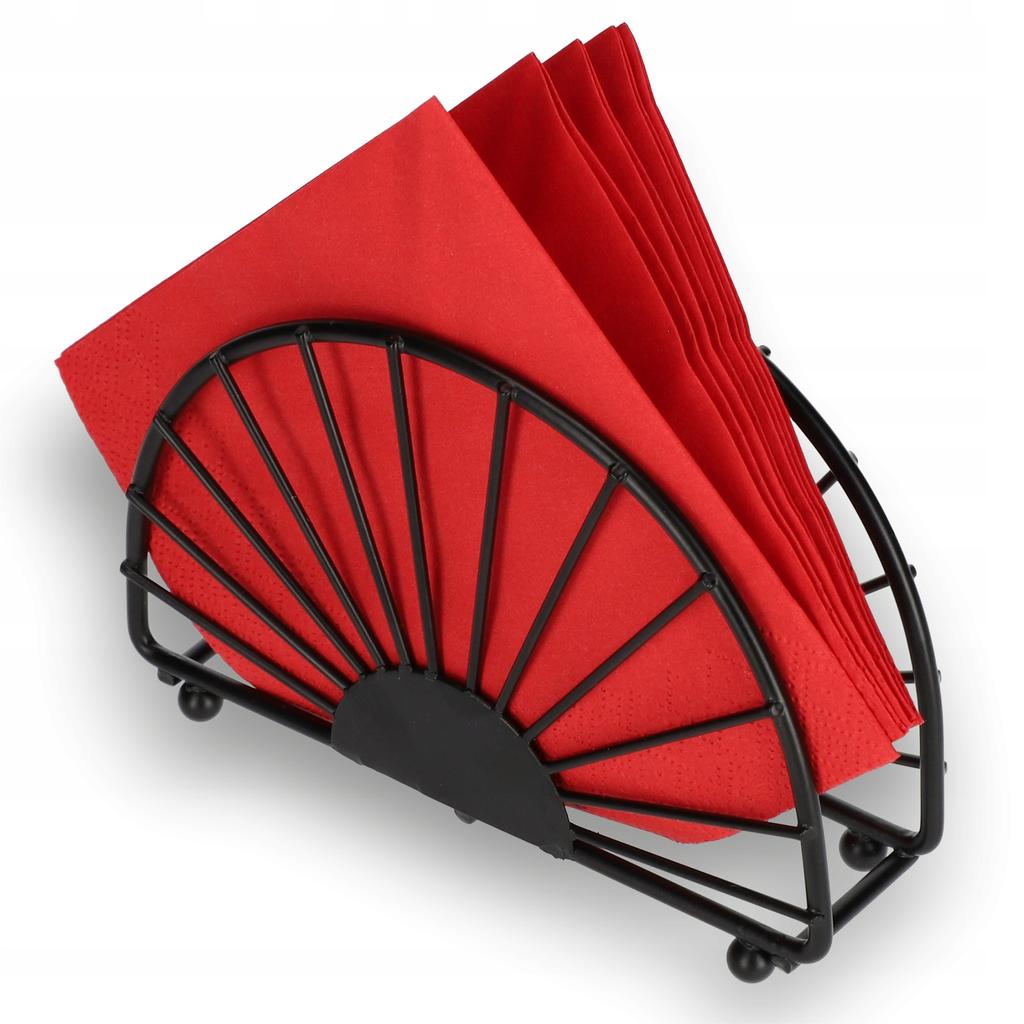 KADAX Napkin Holder Elegant Black