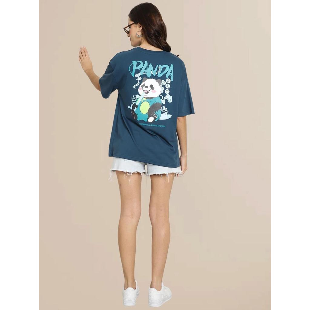 Pure Cotton Summer Wear Oversized Round Neck Half Sleeves T-shirt Pack Of 2