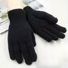 WarmthPlus Thermal Gloves - Outdoor Recreation Hiking & Outdoor Recreation Clothing - Lightweight, Five-Fingered, Fur Lined, Knitted Gloves