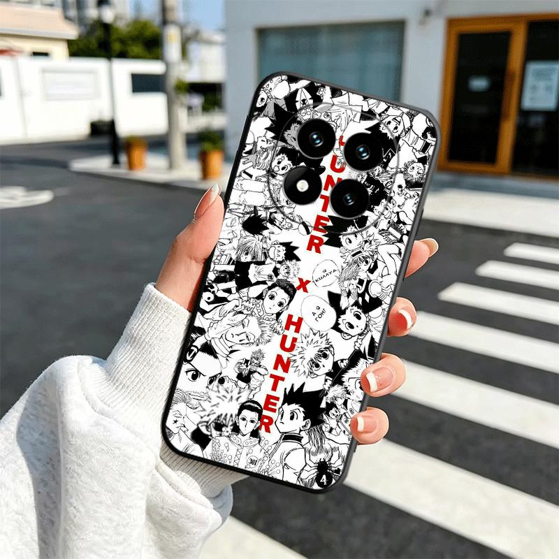 Hunter X-Hunters Anime Soft Phone Case for Xiaomi Redmi Note 12 13 14 15 Pro Plus 11 12S 11S 11T 10 4G Black Cover Back Shell