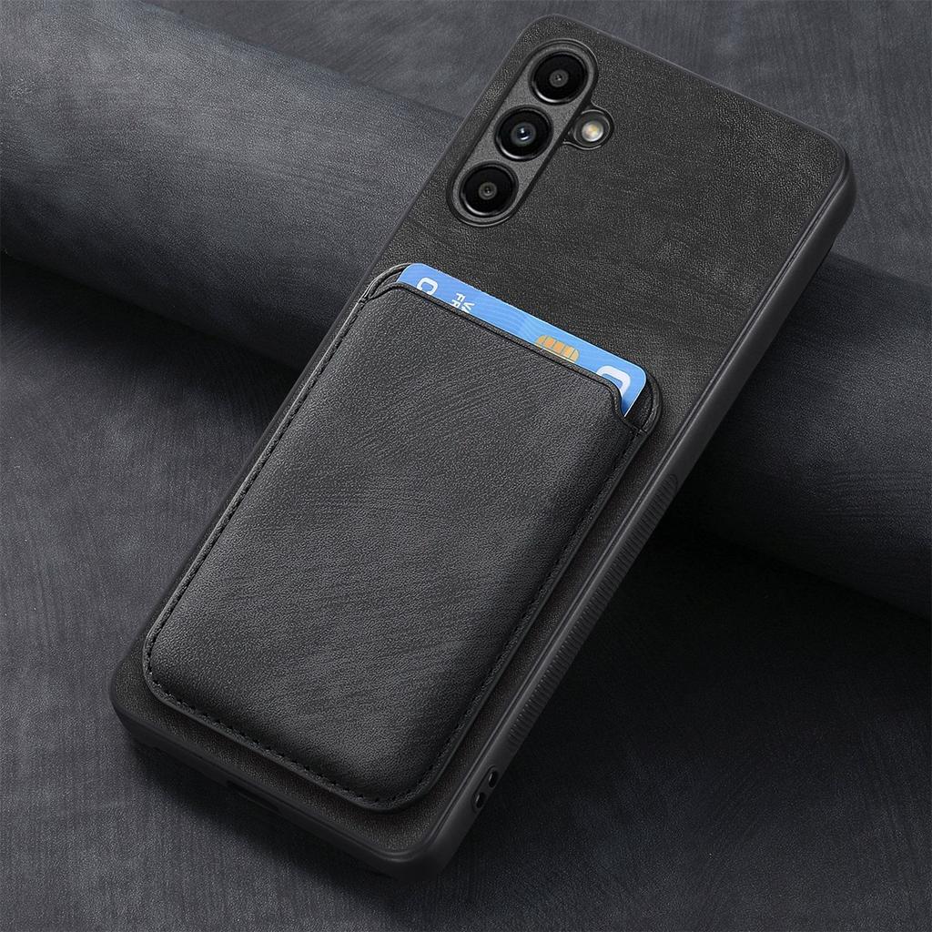 Suitable for Samsung A56 Phone Case All-inclusive Anti-drop A36 Magnetic Card Case Galaxy S25 Ultra Protective Case