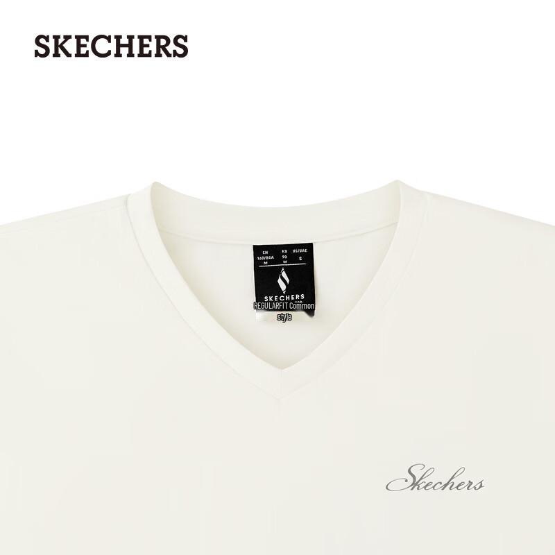 Skechers Women's Knitted Short-Sleeve T-Shirt