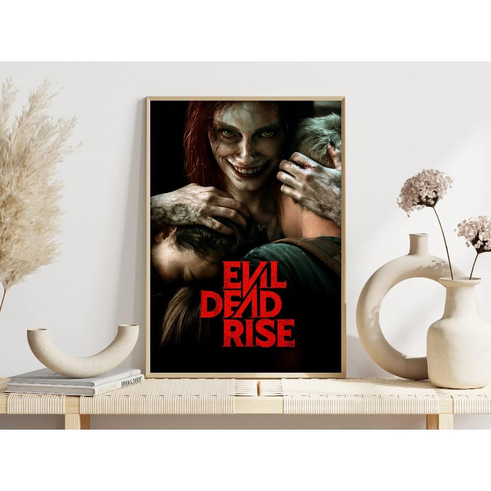 Vintage Horror Movie Evil Dead Rise Poster Estranged Sisters Modern Prints Canvas Painting Wall Pictures Home Living Room Decor