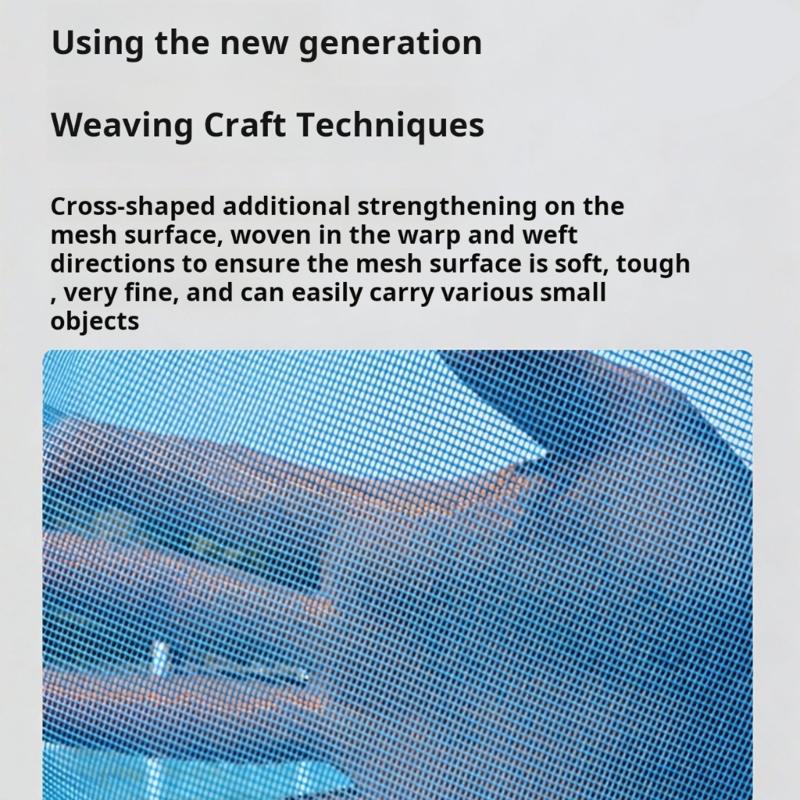 Thickened Frame Pool Skimmer Net Efficient Pool Cleaning Tool Large Capacity Pool Net Deeper Efficient Debris Removal