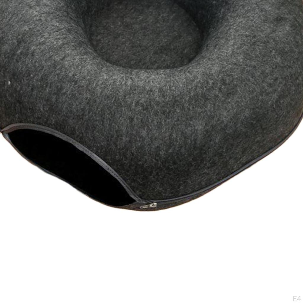 Cat Tunnel Bed Cave Felt Four Seasons Universal Playing Hide and Seek Pet Accessories Kitten