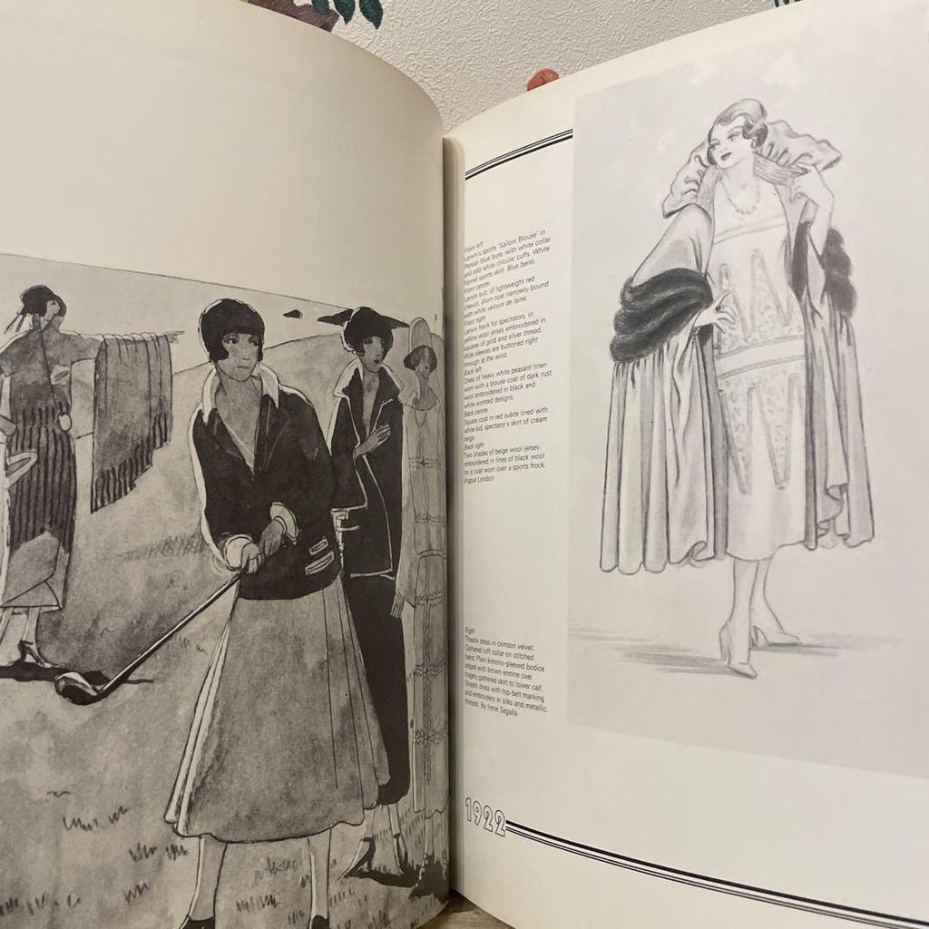 [USED] Vintage FASHION Illustrated 1920-1950 Books