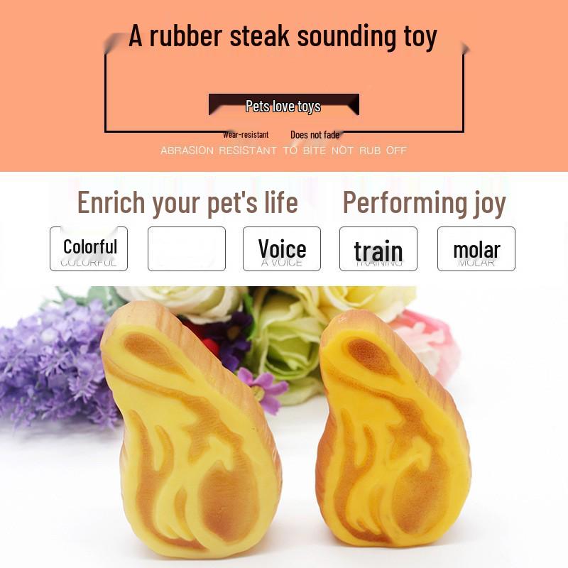 Schreiendes Huhn Hundespielzeug - Einzigartiges Vokalisiertes Huhn 6"