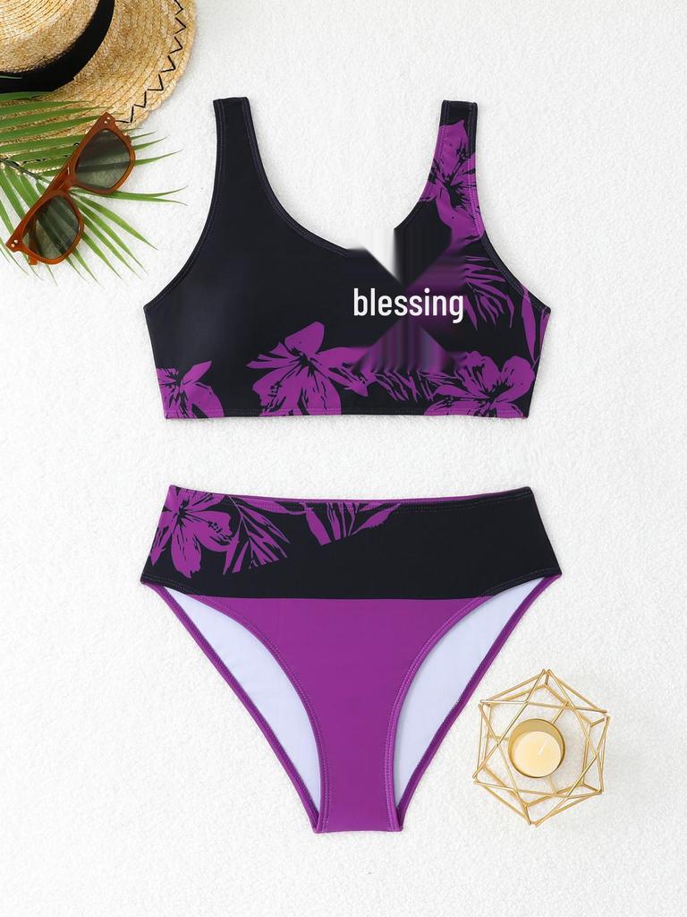 2026 EU-US Cross-border Women's Sexy Two-Piece Bikini Swimwear